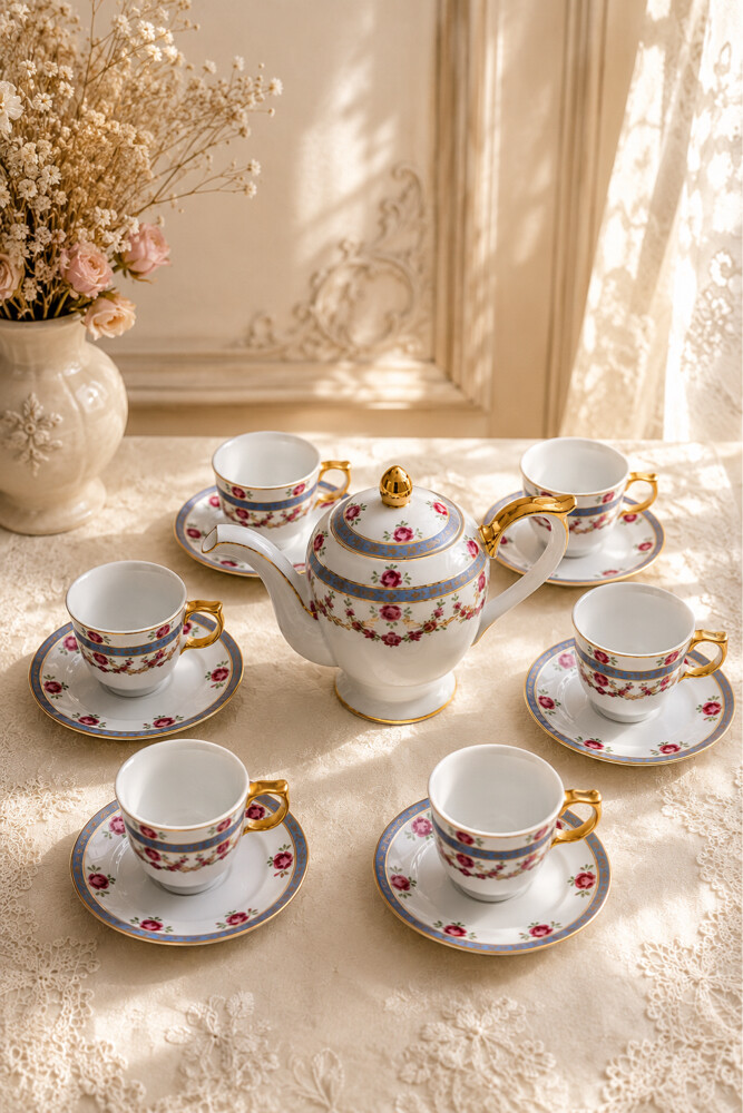 collection of antiques porcelain  - 1