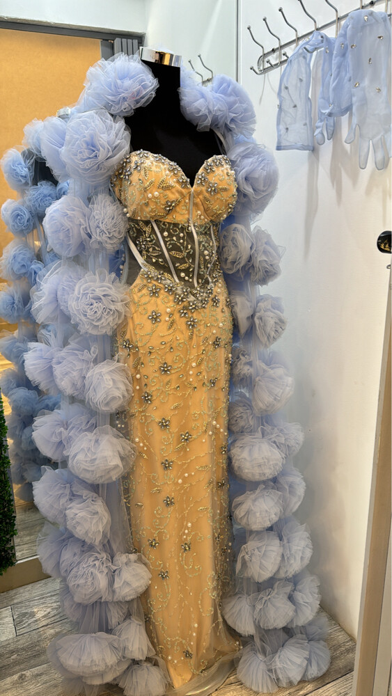 Dress with cutouts - 1