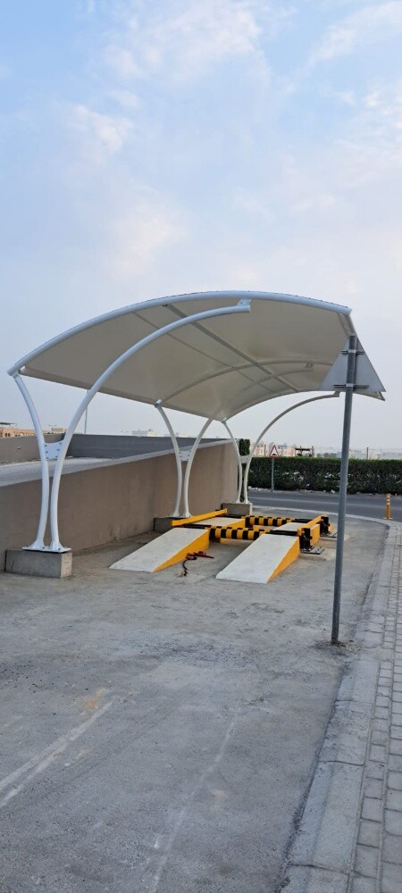 Steel & Fabric Fence Installation - 13