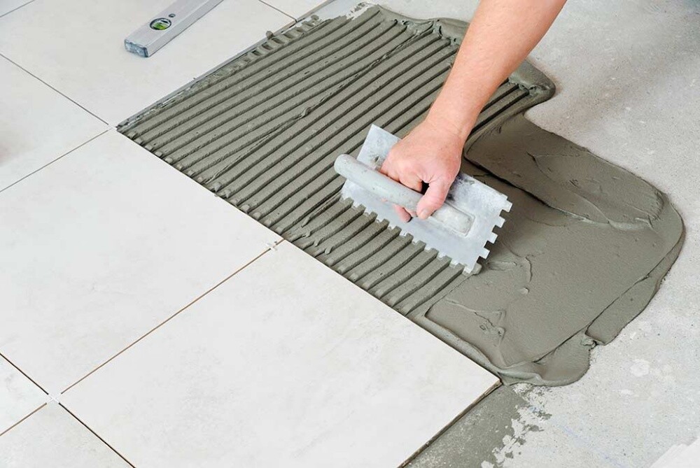 Interlock Tiles Fixing Installation - 4
