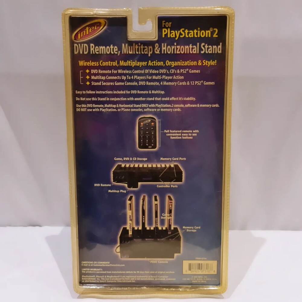 PS2 DVD Remote , Multitasking,Stand - 2