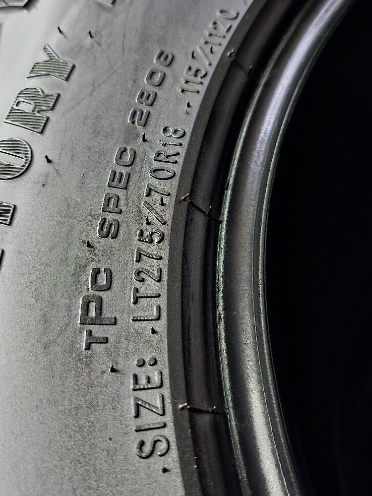 275-70-18,,,,Goodyear brand - 6