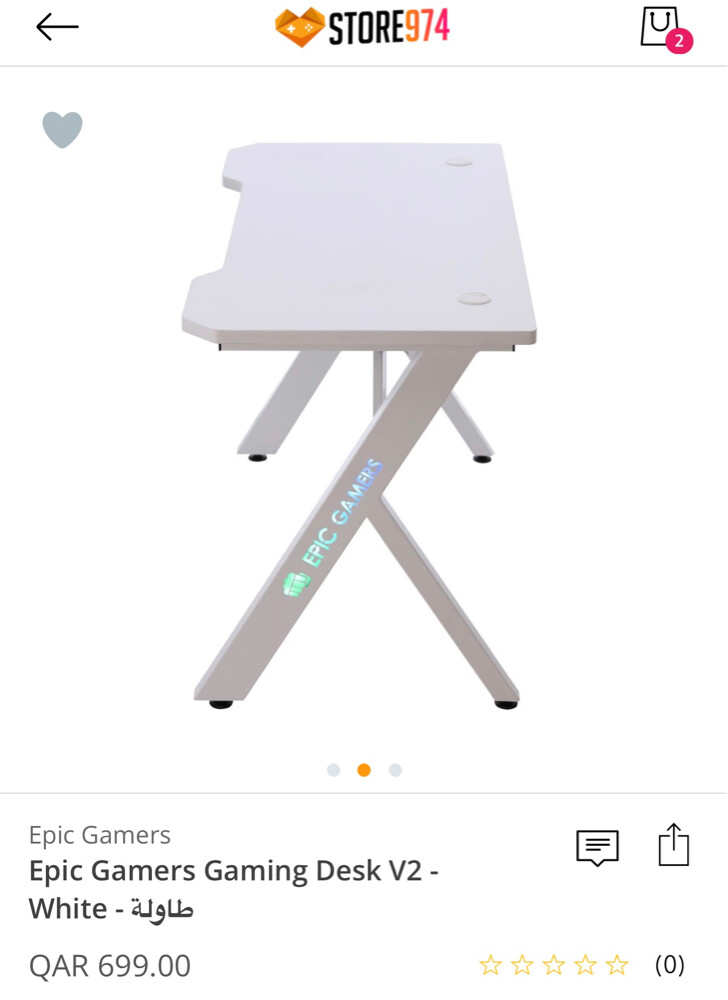 Gaming chair and table - 1