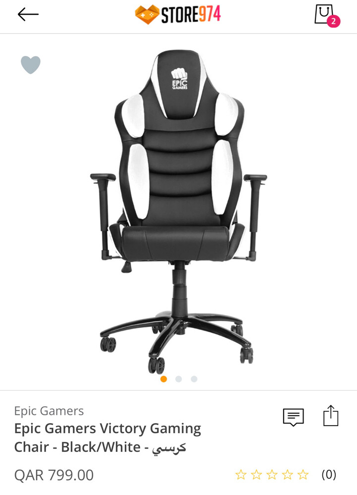 Gaming chair and table - 2