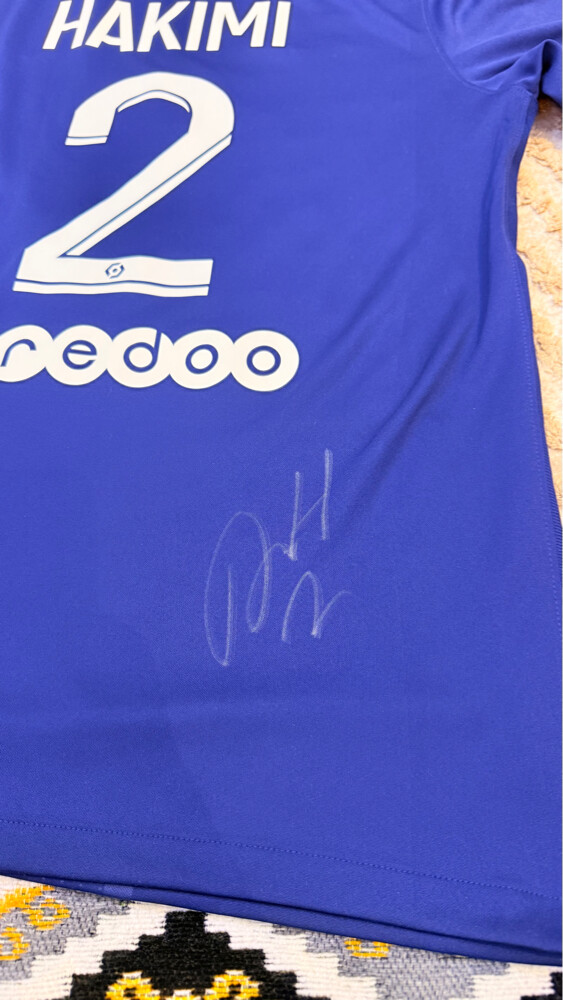 Hakimi signed jersey  - 2