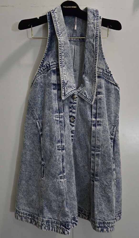 asos brand denim dress - 2