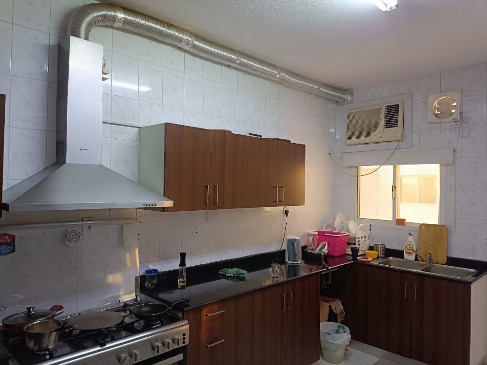 kitchen hood installation - 1