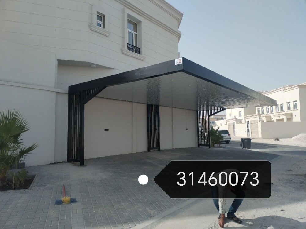 نقوم بجميع انواع الحداده والمظلات - 8