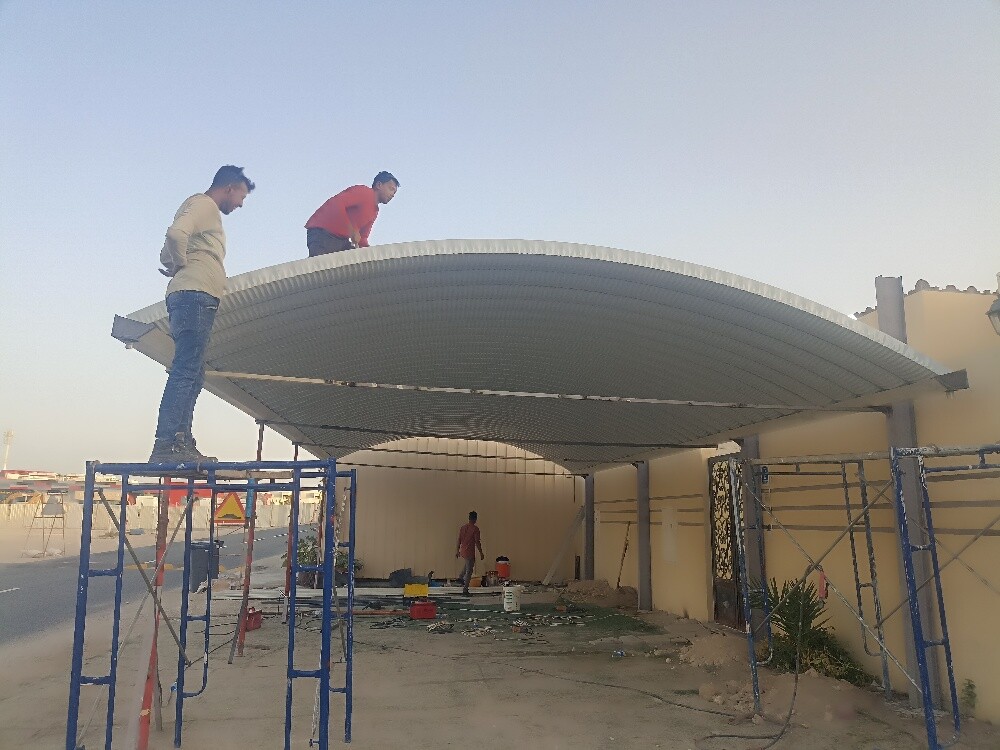 Car parking shade.Quick Span Modern - 2