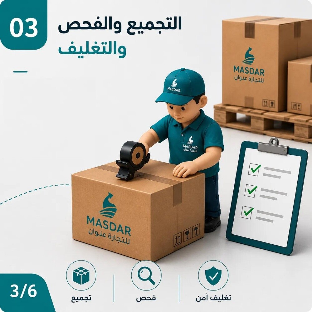 من الصين تسليم واصل لباب البيت - 3