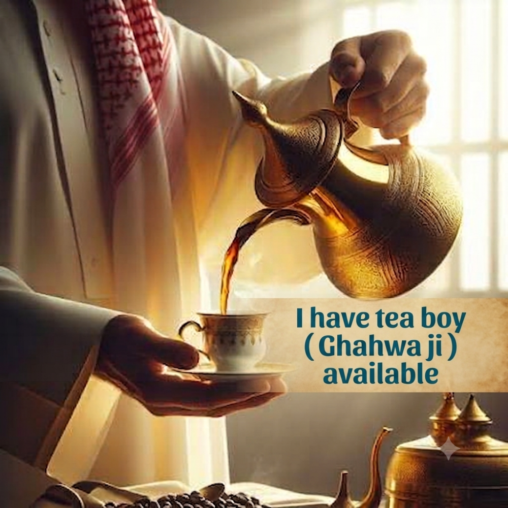 tea maker. ghawa ji.coffee services - 1