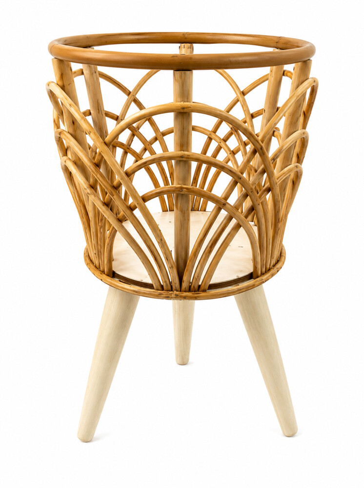 cane flower pot - 1