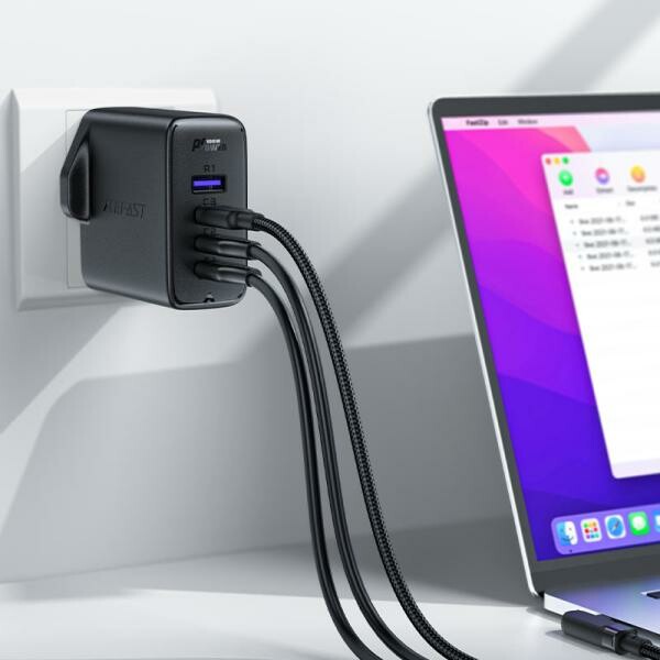 Hoco A40 PD100W GaN Fast Charge - 3