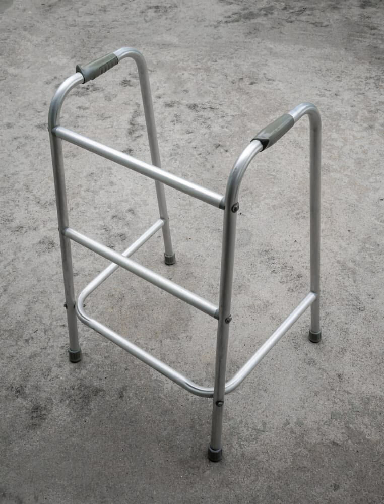 folding rollator walker - 1