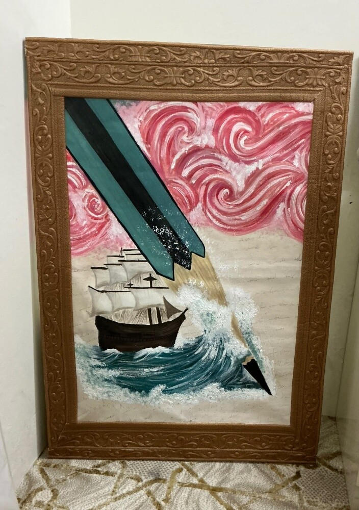 "Waves of Creativity" Artwork - 1