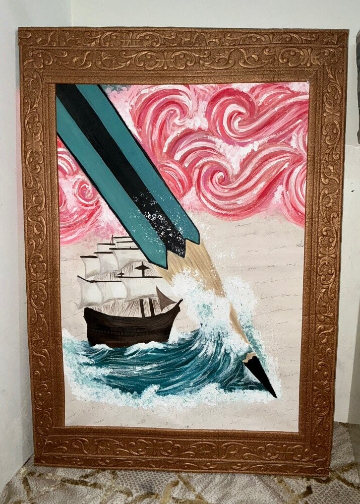 "Waves of Creativity" Artwork - 2