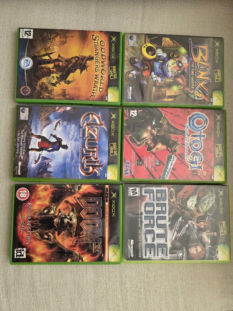 Original Xbox + 6 games - 7