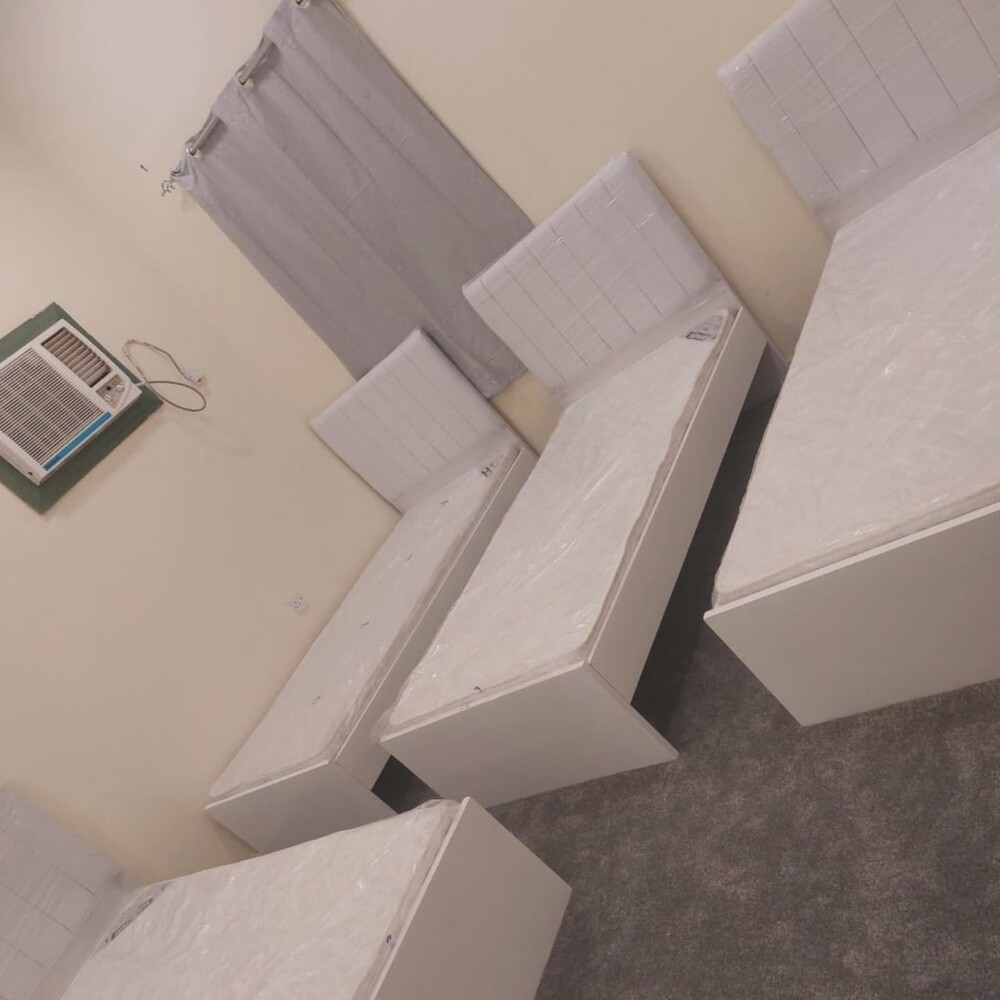 Bed & matrass available - 9