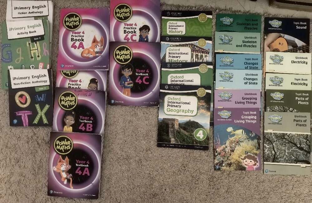 IG cambridge books and grade 4,5,6 - 2