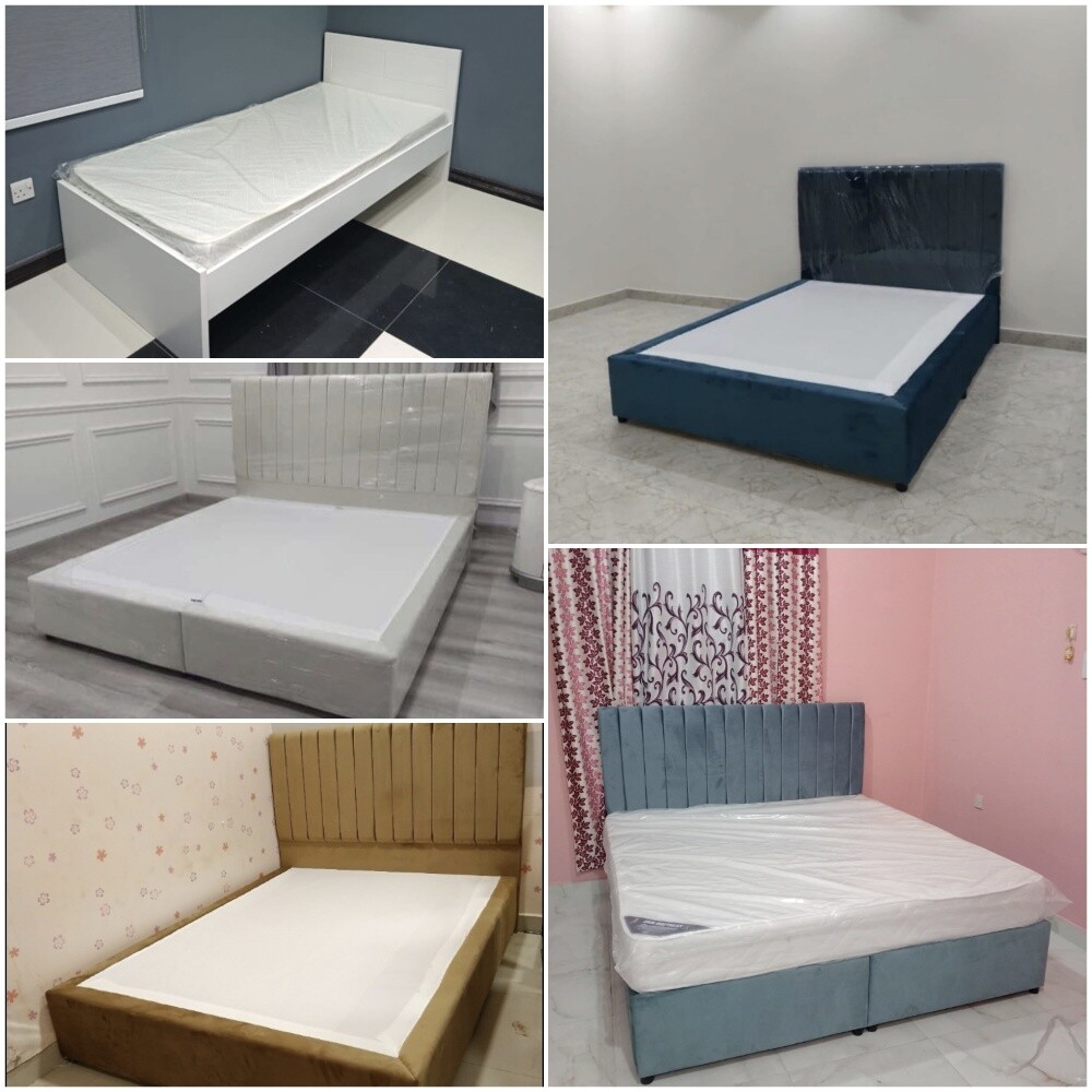 Single bed, mattress, cabinet new - 29