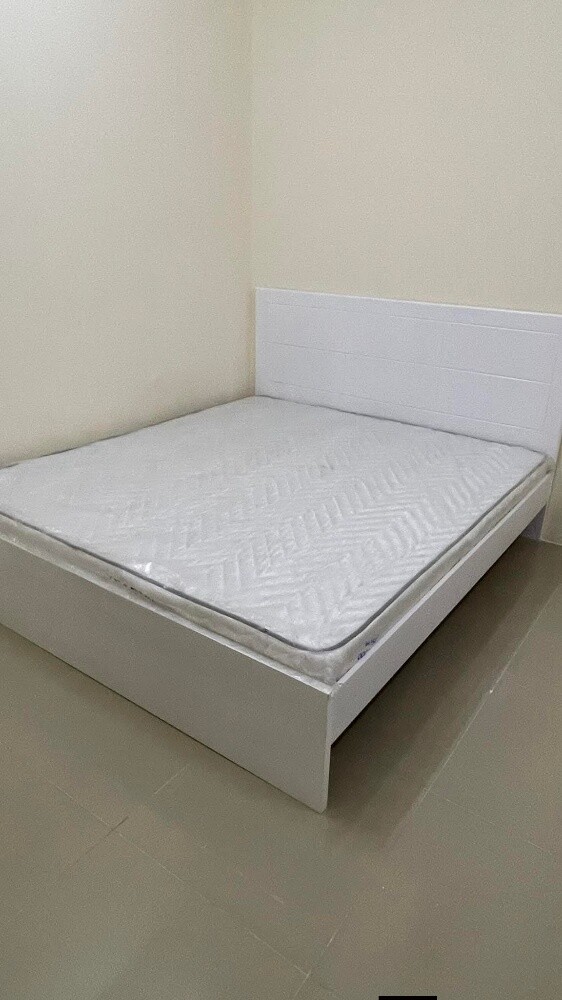Single bed, mattress, cabinet new - 13