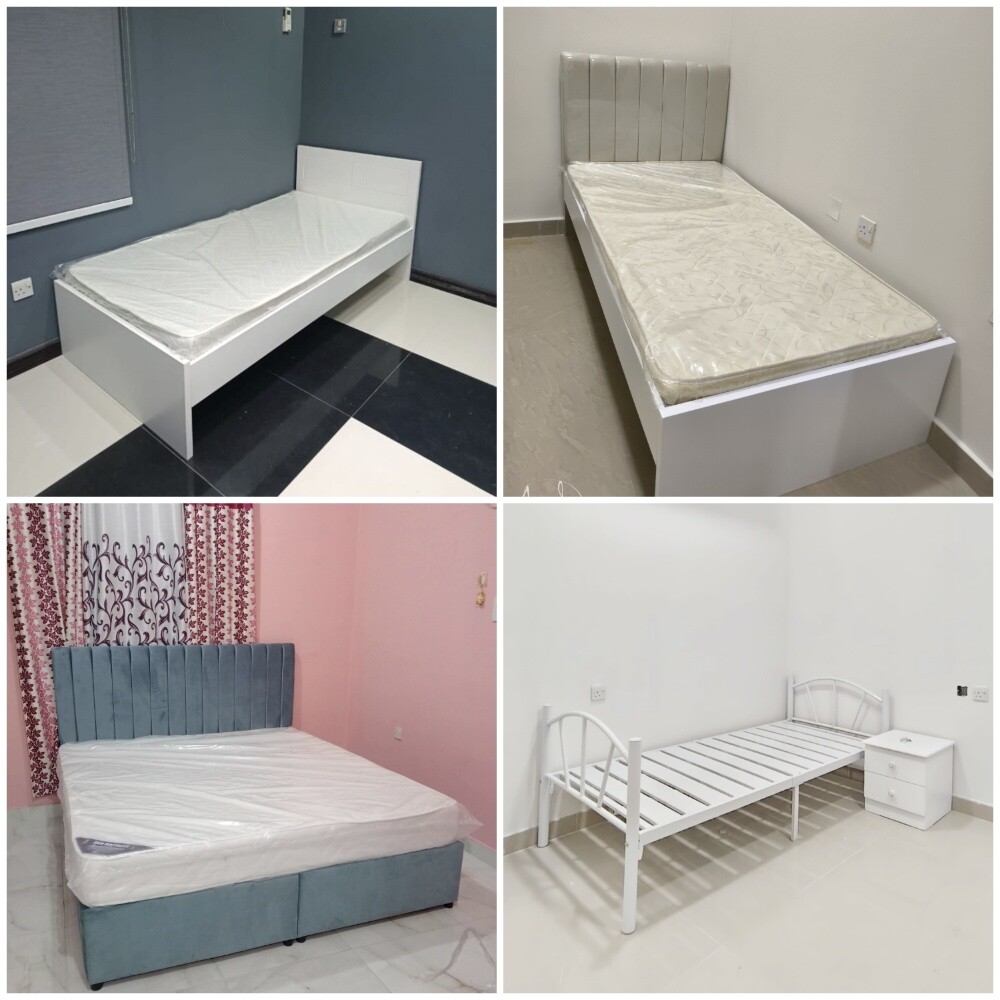 Single bed, mattress, cabinet new - 30