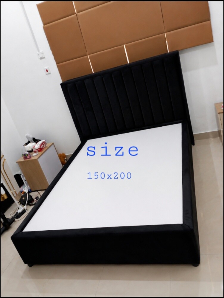 Single bed, mattress, cabinet new - 18