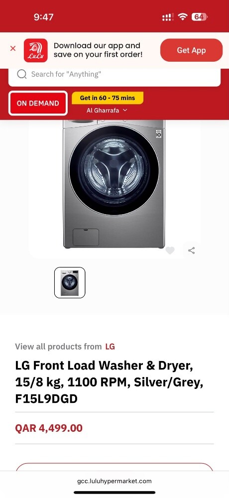 LG Washer and Dryer - 6