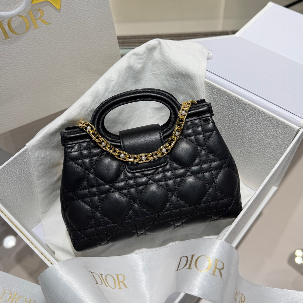 Dior Jolie Mini Bag – Black - 5