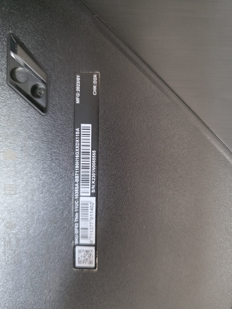 MSI+GF63+Thin+11UC - 4