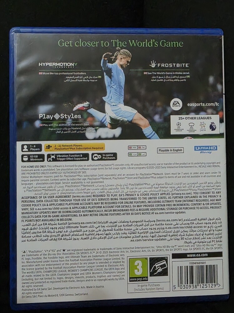 PS5 FC24 Used for sale - 2