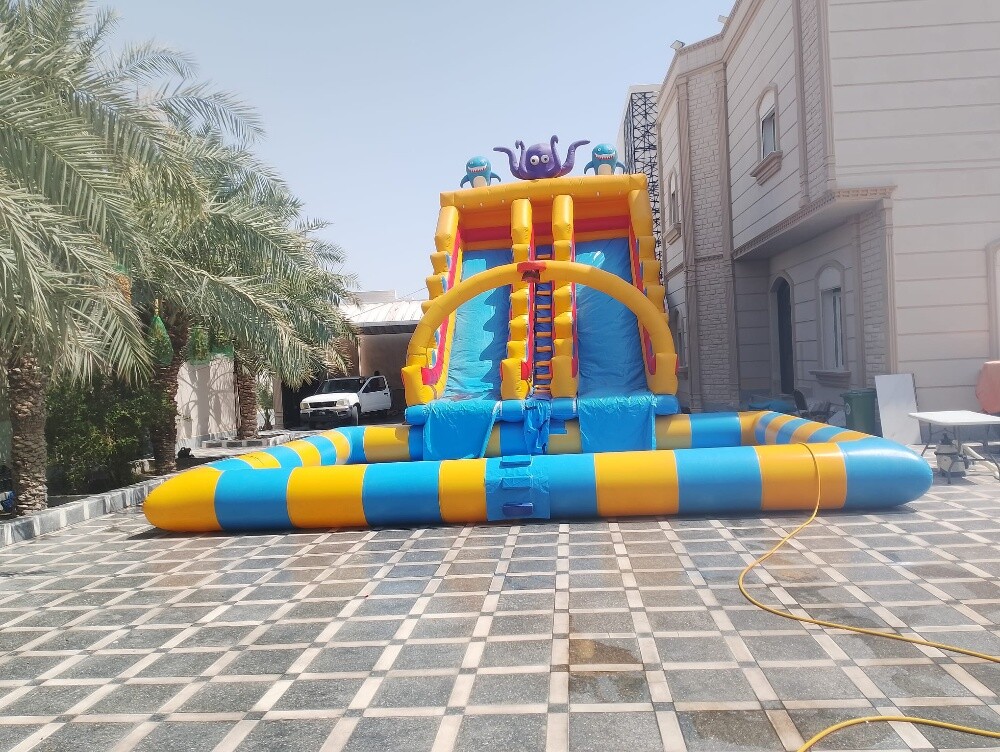 Slide, bounce and swimming pool - 29