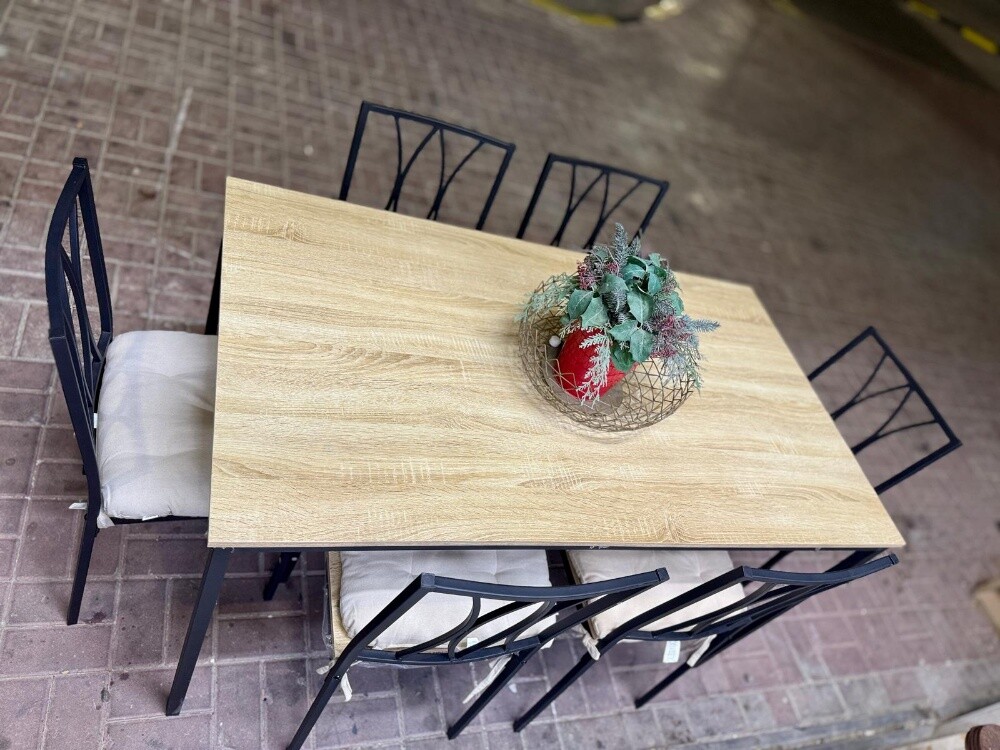 Dinning table with 6 chairs - 3