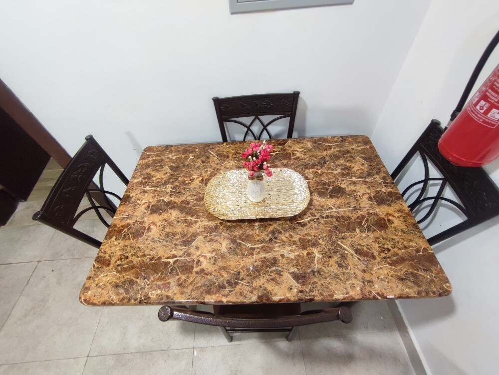 small dining table with 4 chairs - 2