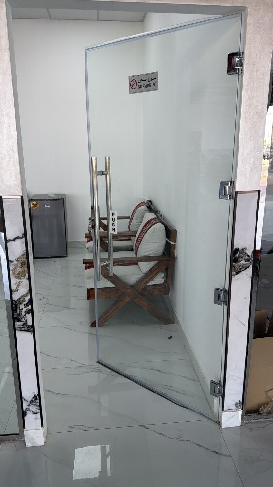 stylish shower & glass partition - 9