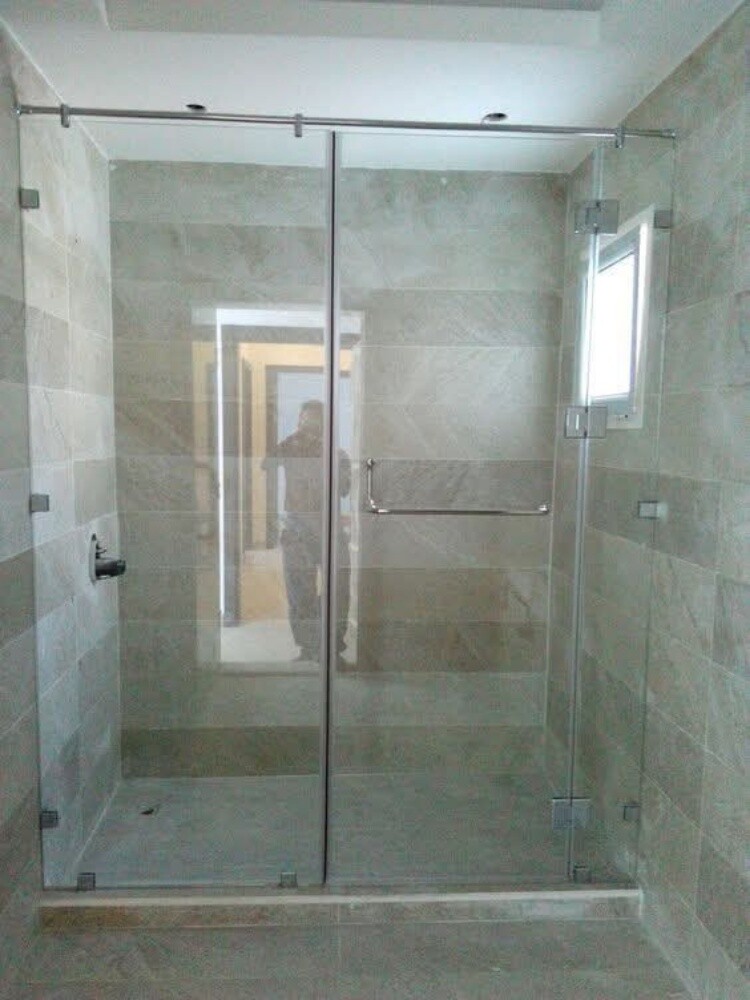 stylish shower & glass partition - 6