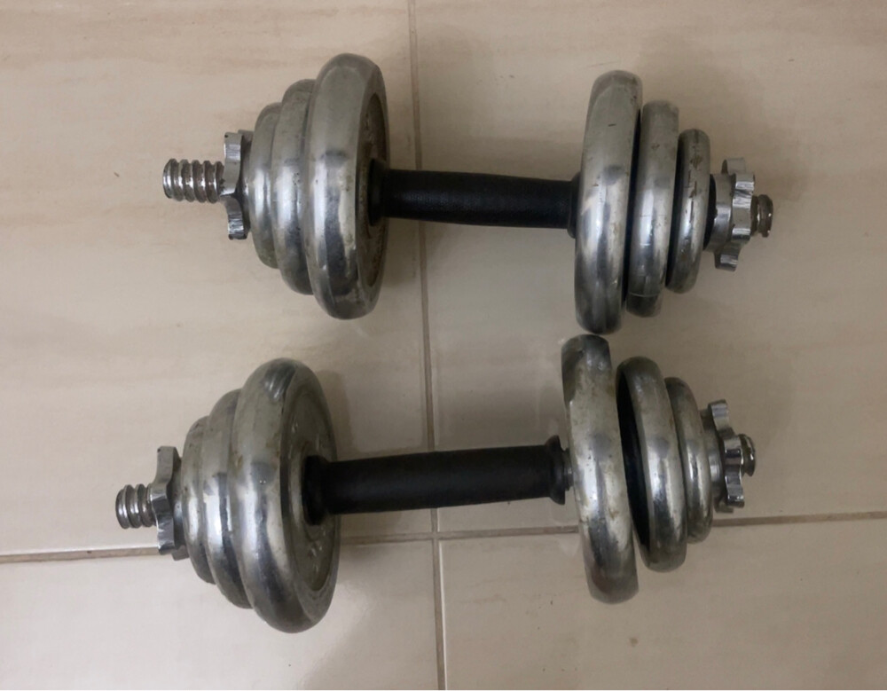دمبل قابل لتعديل الوزن - 1