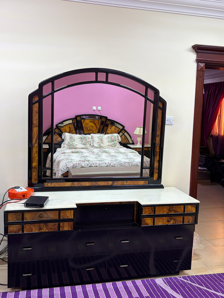 bed with dressing table - 3