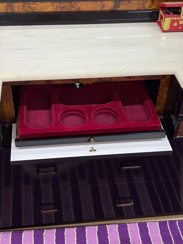 bed with dressing table - 2