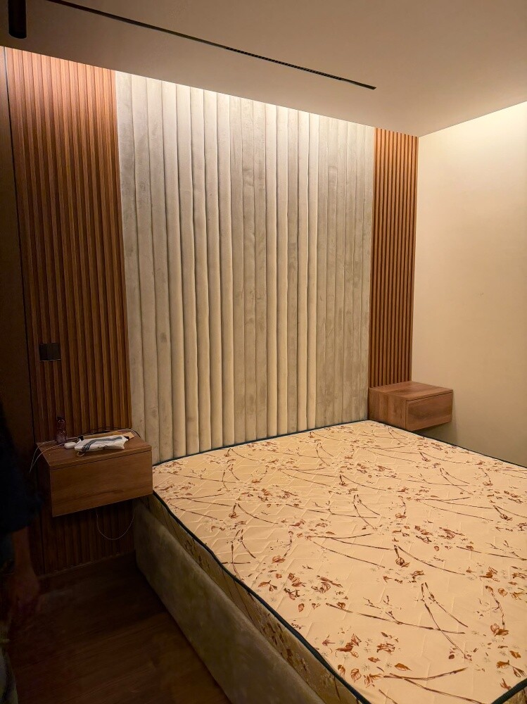 Bed with Wall design - 2
