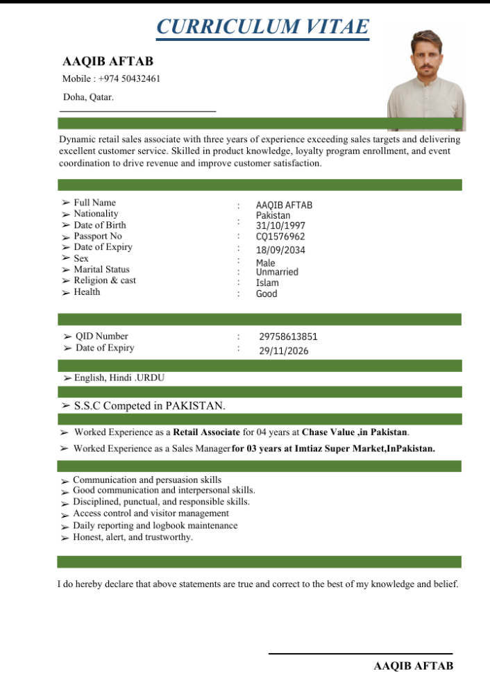 Aaqib Aftab - 1