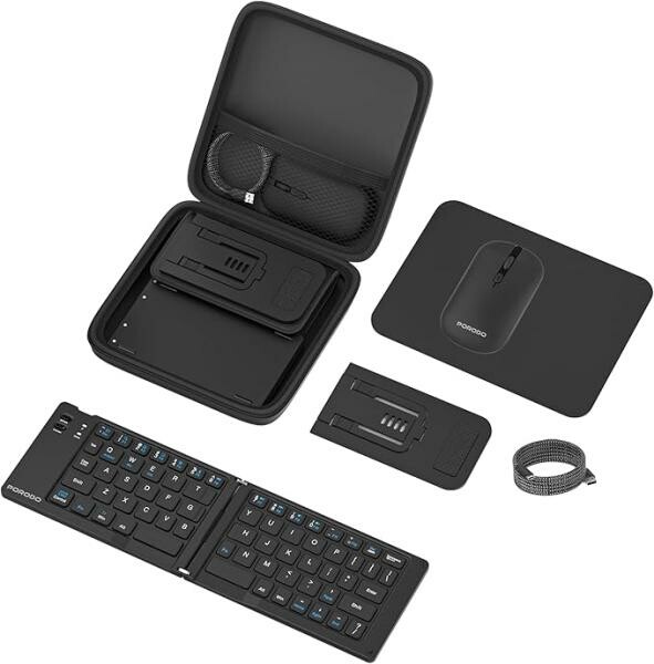 Porodo 6-in-1 Keyboard & Mouse Set - 1