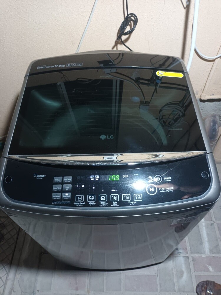LG 17kg top load washing machine - 1