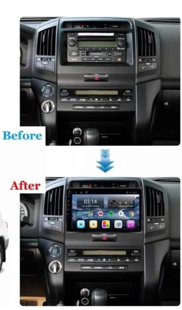 Landcruiser LCD display - 3