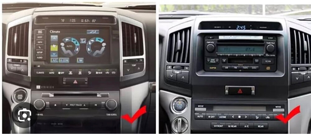 Landcruiser LCD display - 2