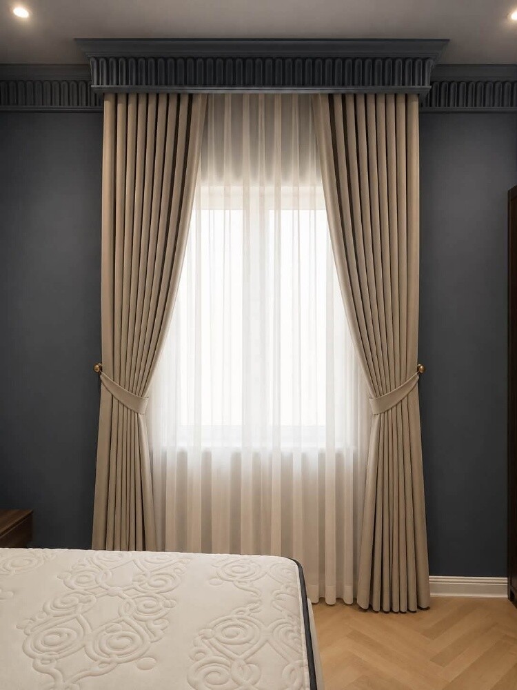 CURTAIN, CARPET,WALLPEPER, SOFA. - 9