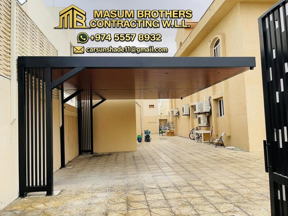 مظلات مواقف سيارات برجولات حديثة - 9