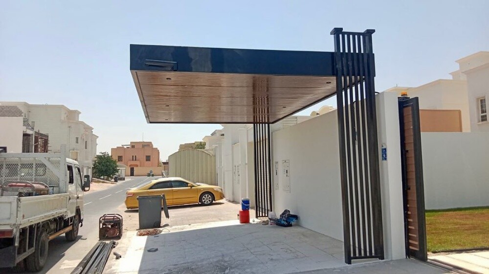 مظلات حداد لمواقف السيارات - 7