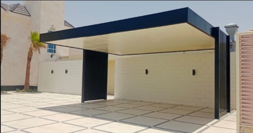 مظلات حداد لمواقف السيارات - 8