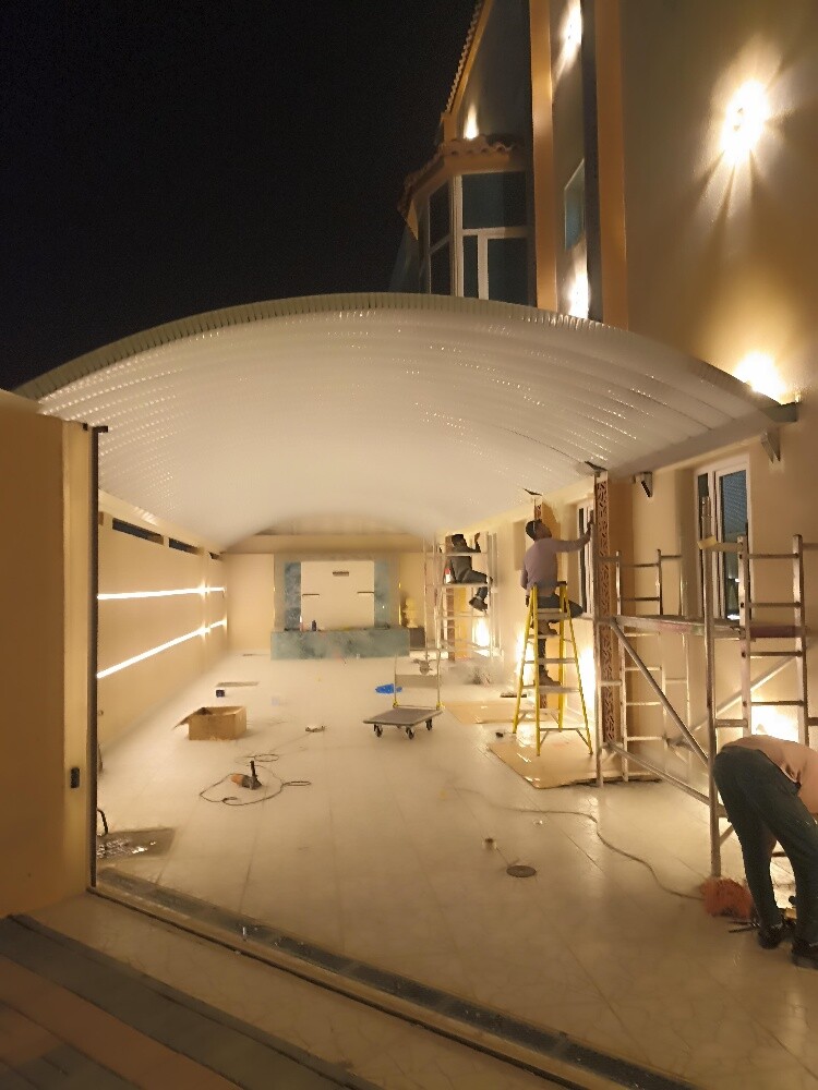 Quick Span Modern design pergola Ca - 3